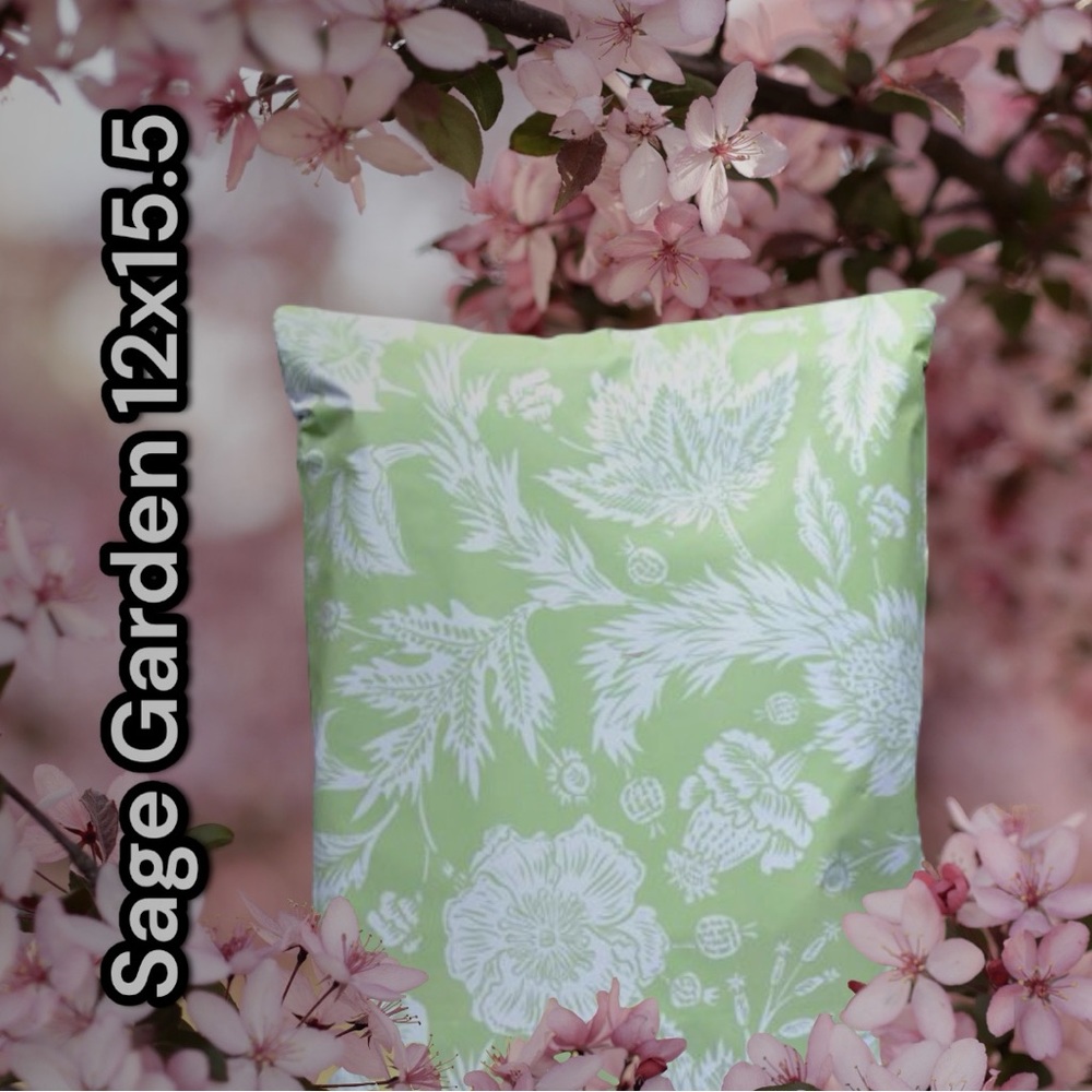 Sage Garden Poly Mailers 12x15.5 Pack of 25 - Picture 2 of 7